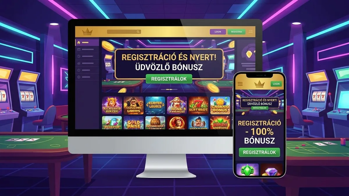 Regisztráció bónusszal